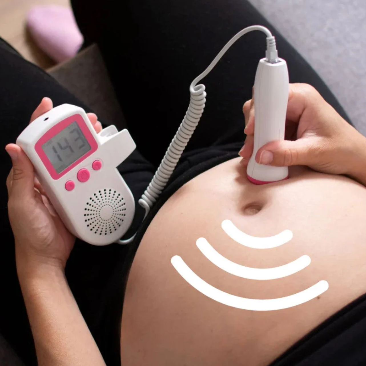 BabyBip Taşınabilir Bebek Kalp Atış Dinleme Cihazı